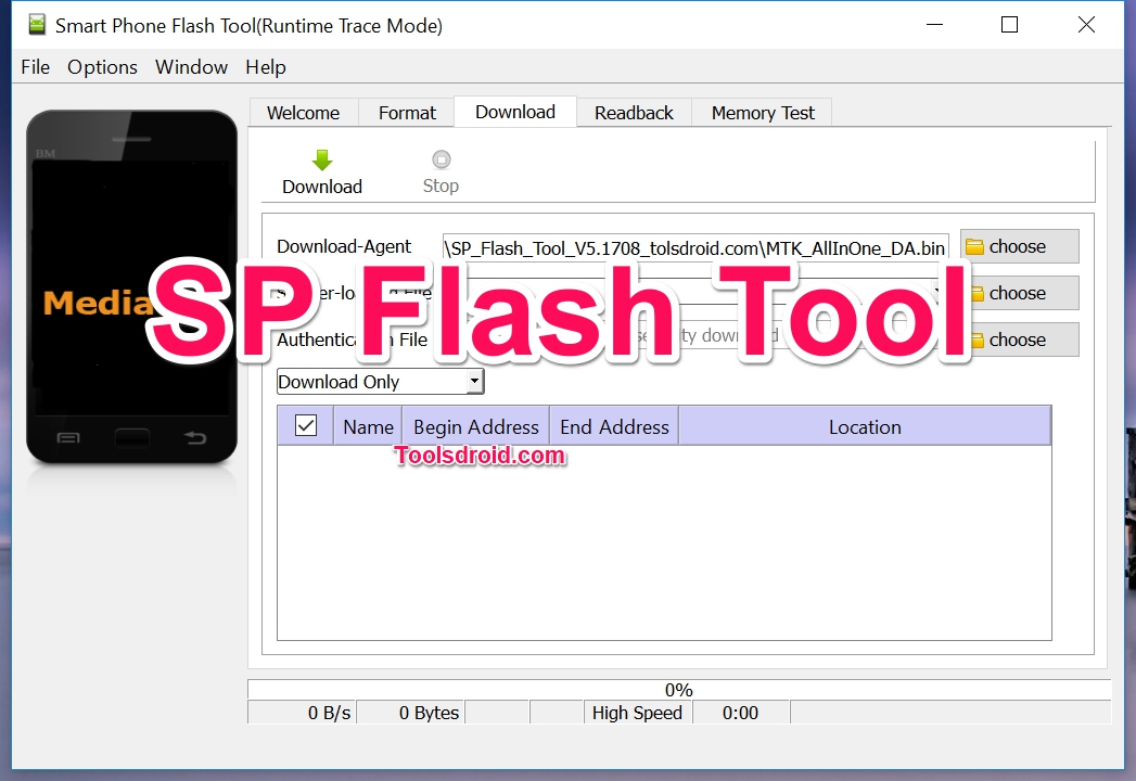 sp flash tool download for mac